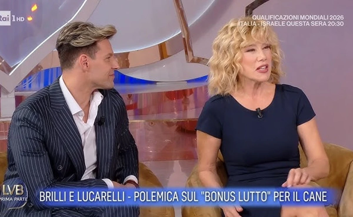 Nancy Brilli in primo piano