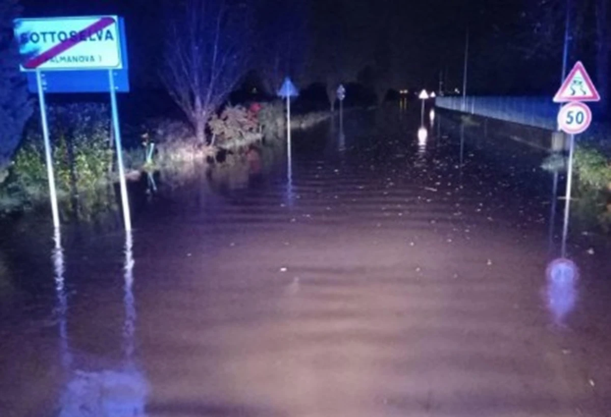 Allagamenti a Palmanova e nei comuni limitrofi