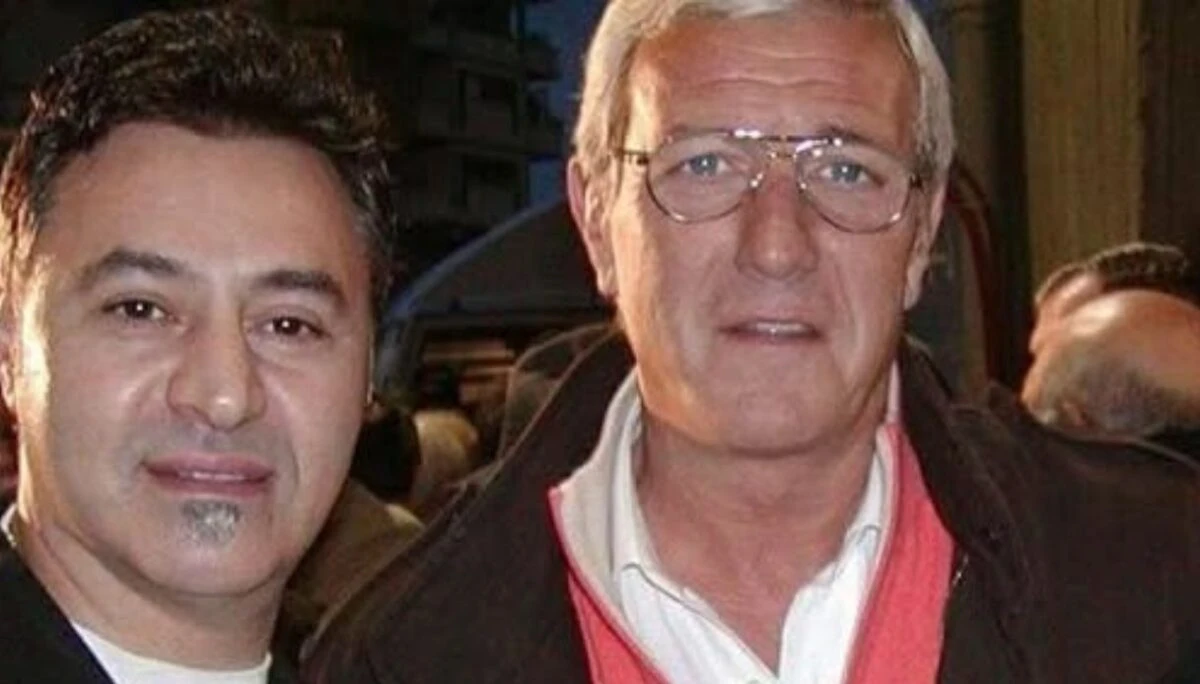 Salvatore Garritano insieme a Marcello Lippi