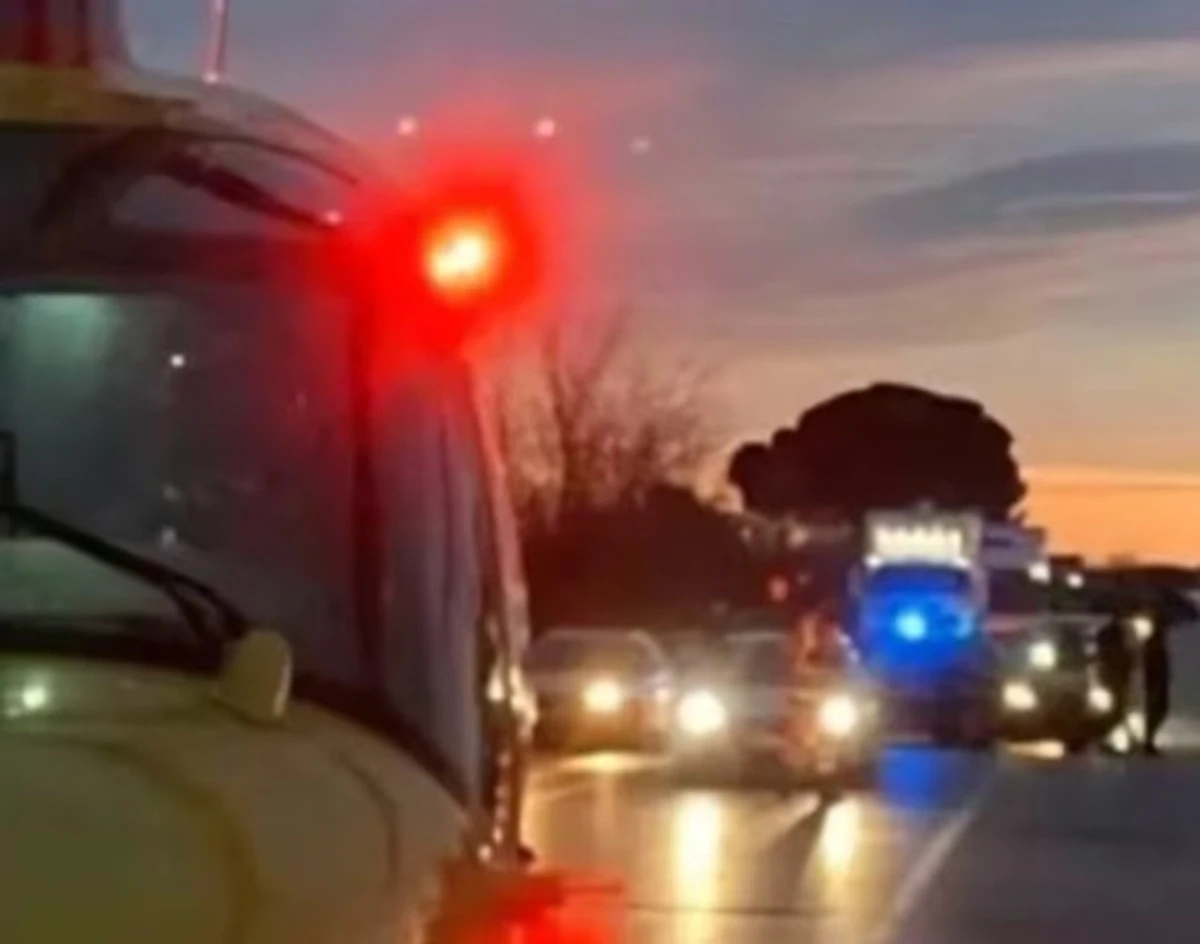 Soccorsi sul luogo dell'incidente a San Severo