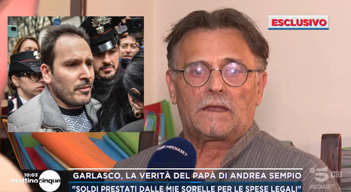 Garlasco trema padre Sempio