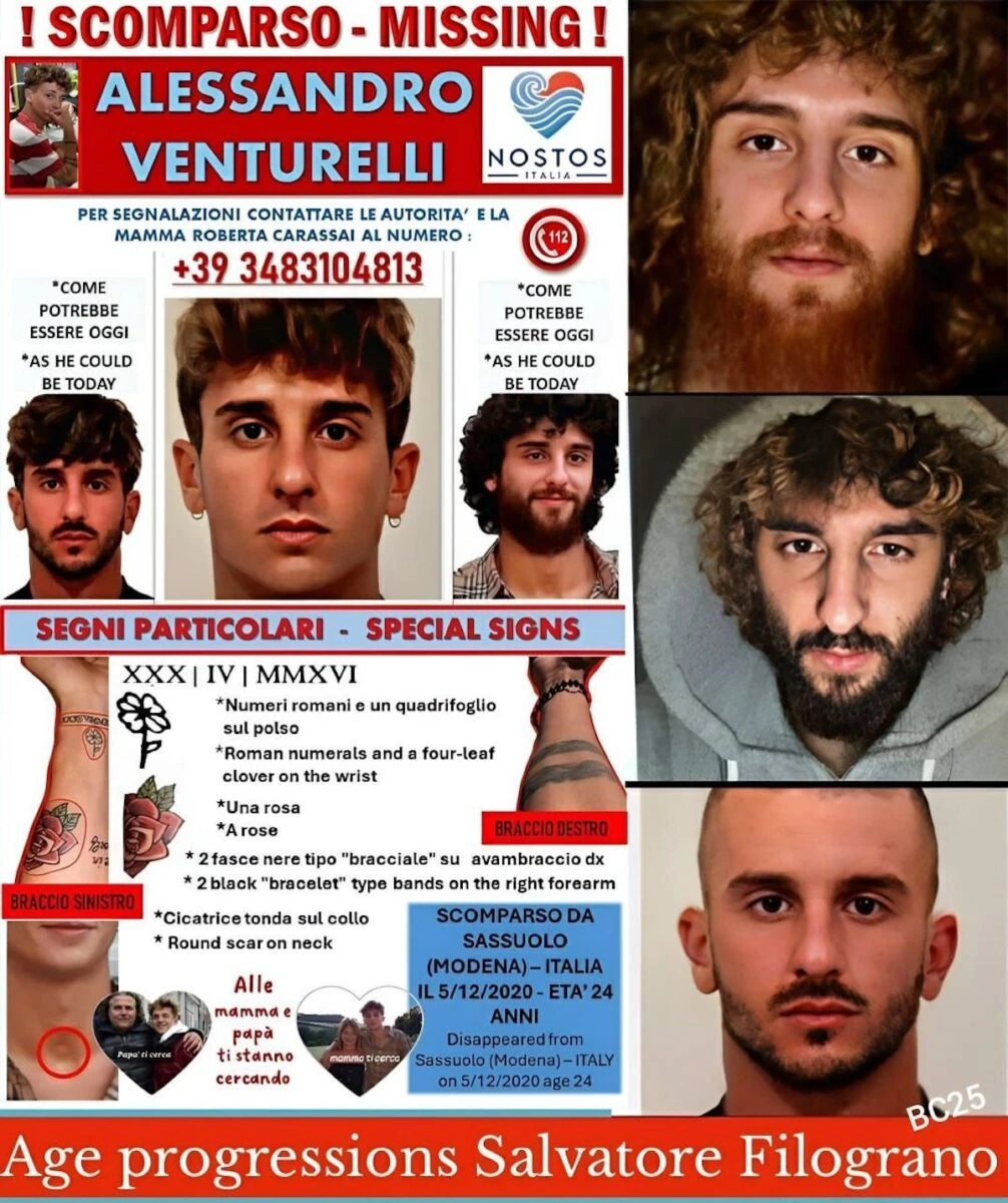 Roberta Carassai, madre di Alessandro Venturelli