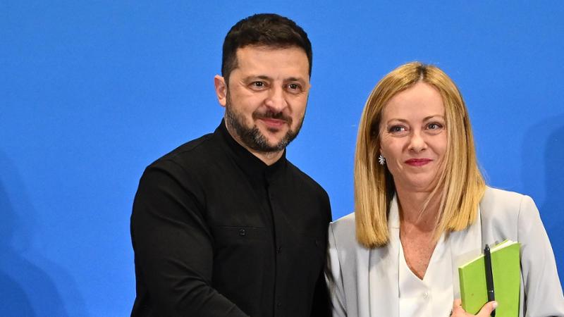 zelensky a palazzo chigi il presidente ucraino mi fido di giorgia meloni