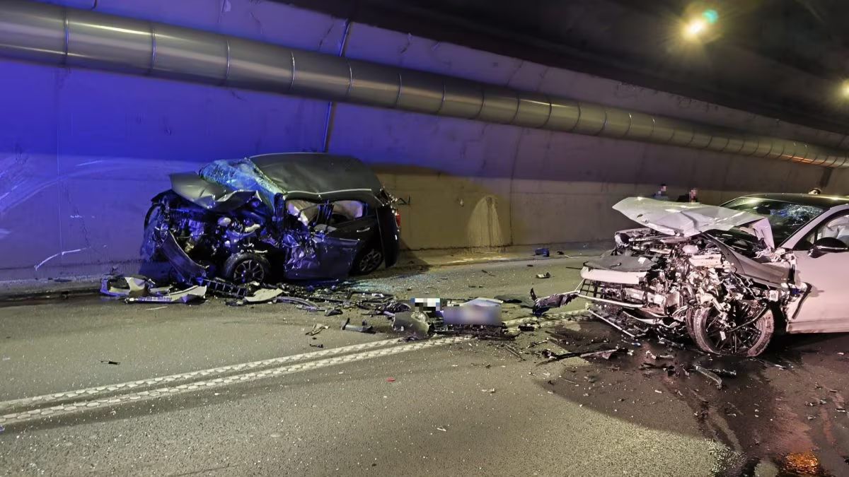 La Porsche contromano, poi lo schianto mortale: tragedia in galleria, immagini spaventose