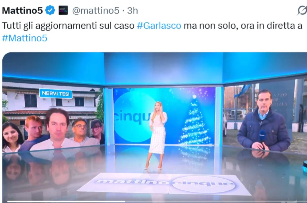 Federica Panicucci e il dibattito televisivo sul delitto di Garlasco