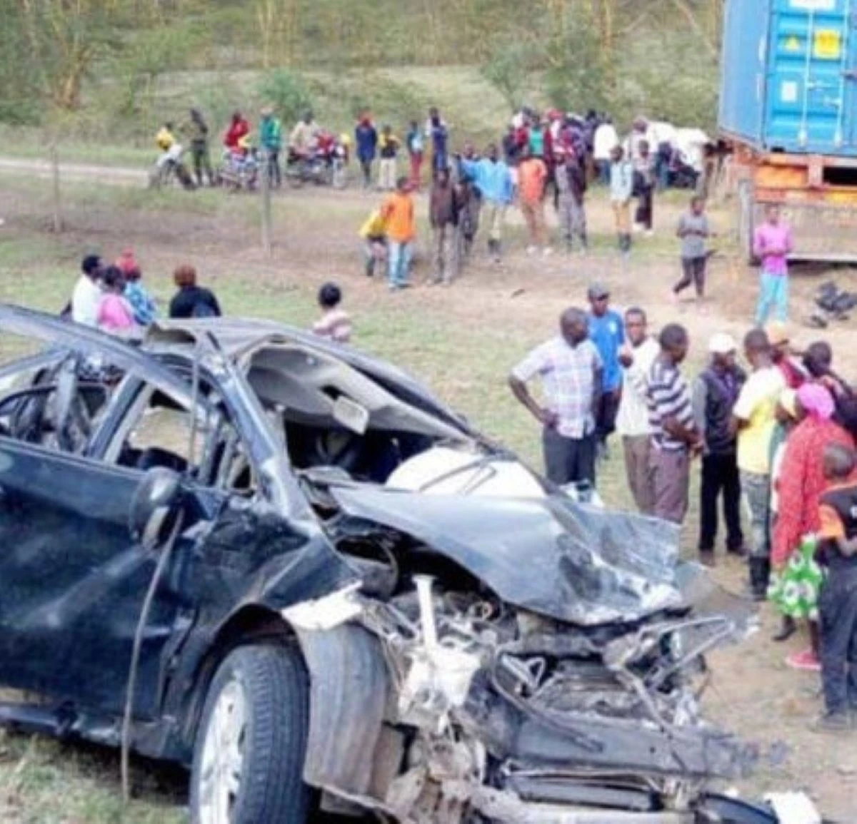 Veicoli coinvolti nel grave incidente stradale in Kenya