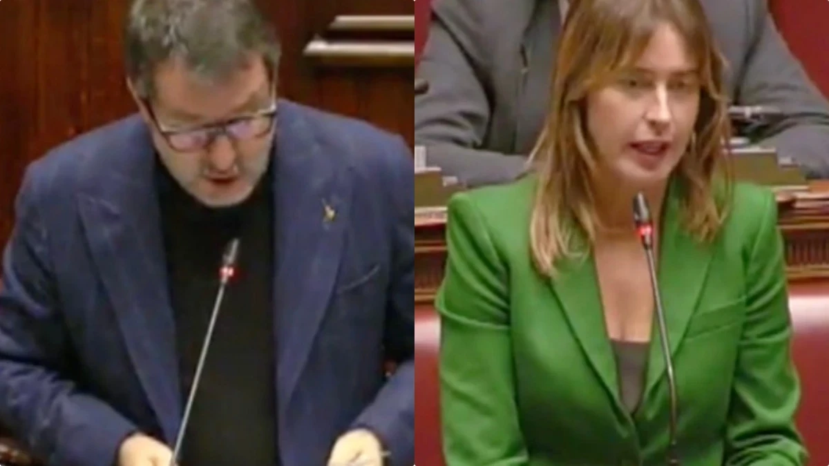 Salvini vede Boschi vestita così, la sua reazione spiazza tutti in aula