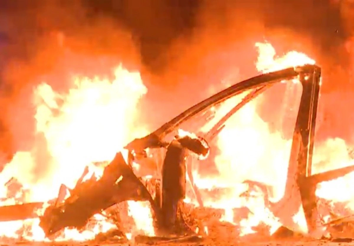 Auto coinvolte nell'incidente