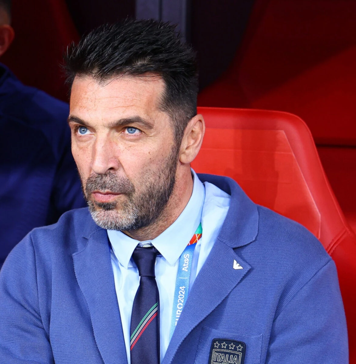Gianluigi Buffon durante un evento pubblico