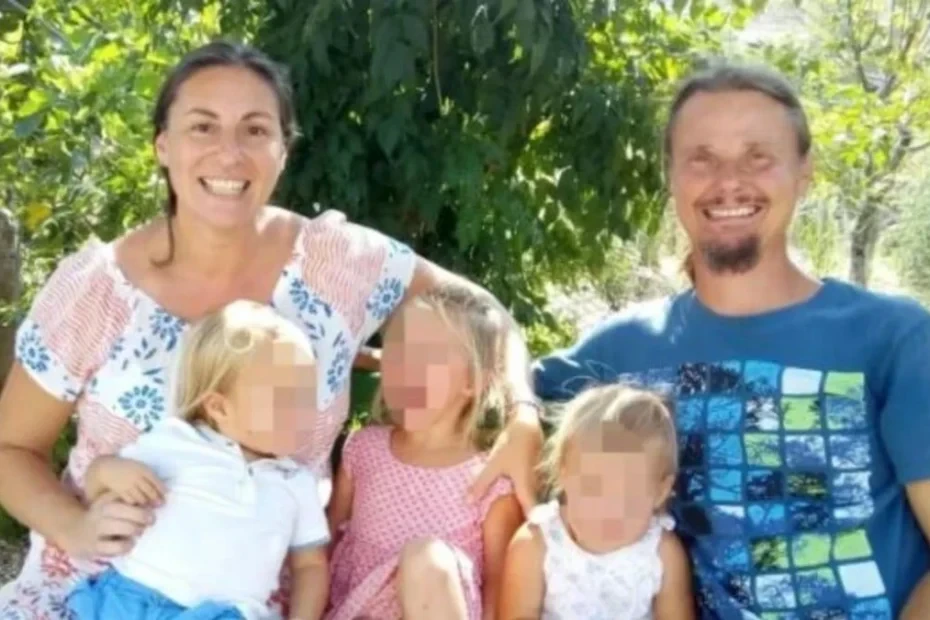 Panoramica del bosco di Palmoli dove viveva la famiglia prima dell’intervento delle autorità