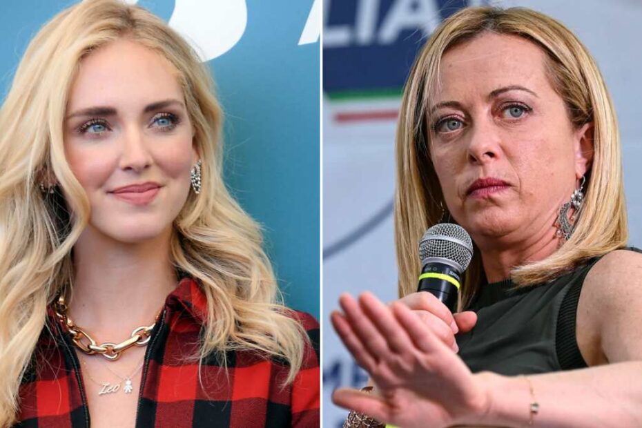 meloni e ferragni