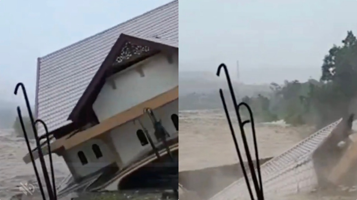Casa distrutta e trascinata via, maltempo disastroso: immagini shock