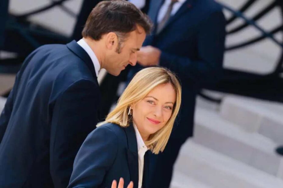 meloni e macron