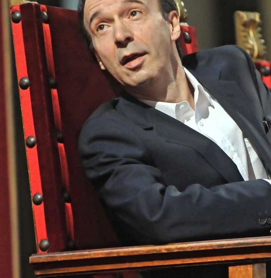 Roberto Benigni sorridente