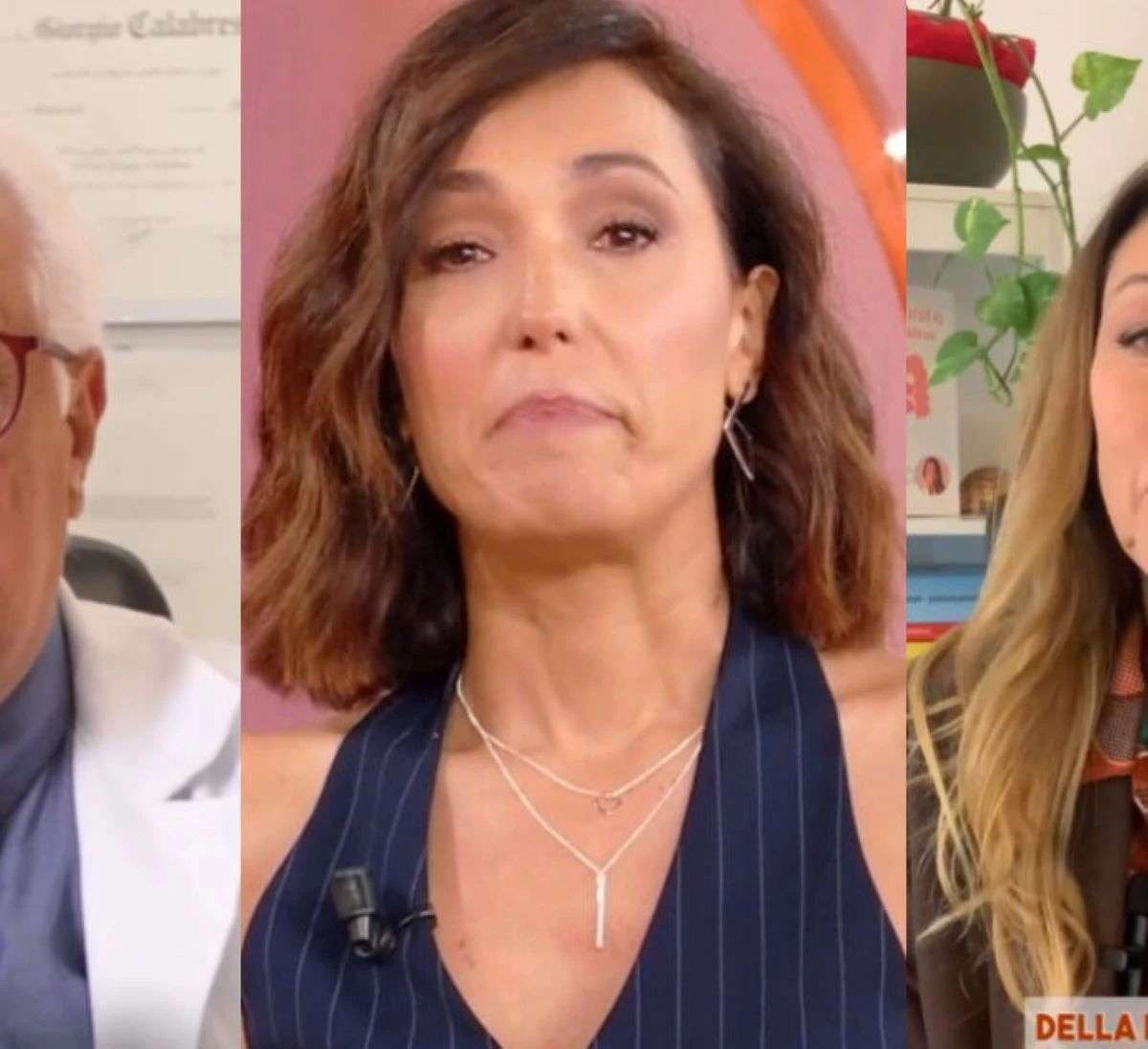 Caterina Balivo in lacrime durante la diretta di La volta buona