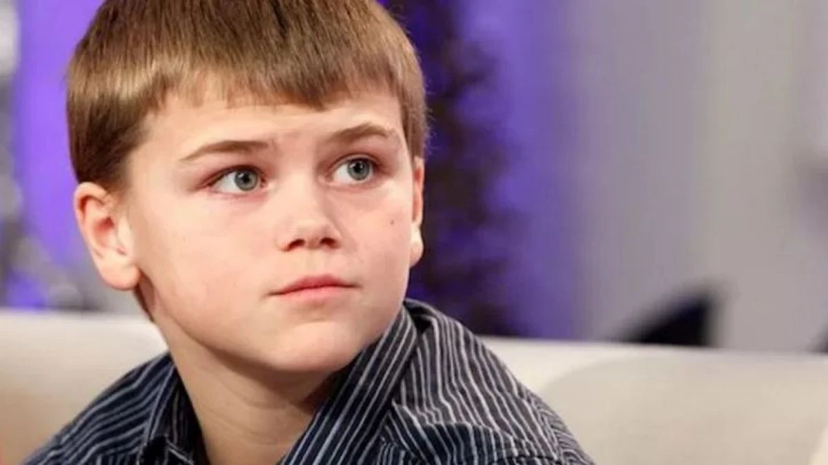 Colton Burpo da bambino, protagonista del racconto sul paradiso