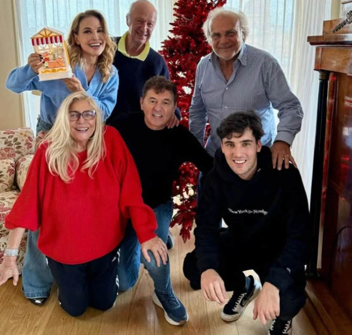 Mara Venier e Nicola Carraro in un momento insieme