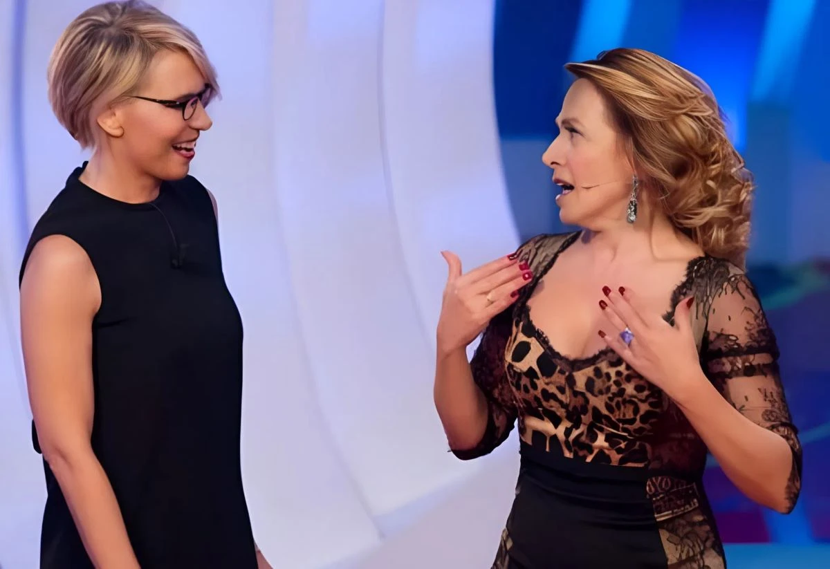 Barbara D'Urso e Maria De Filippi, immagini legate ai retroscena