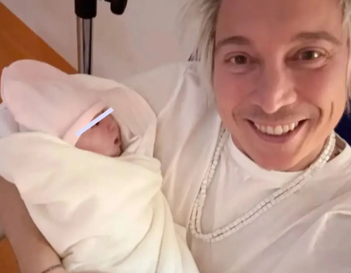 La figlia di Andrea Mainardi in uno scatto condiviso con il pubblico