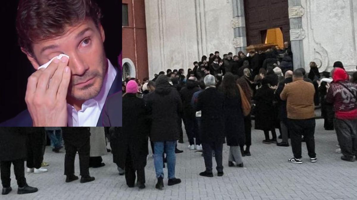Ora danza...". Le lacrime di Stefano De Martino al funerale del papà: quelle parole, bellissime