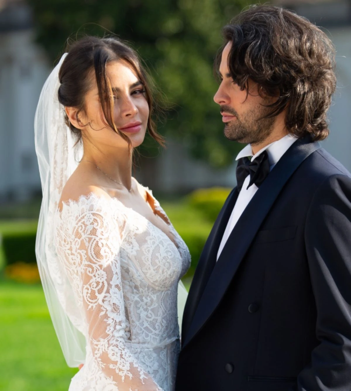 Karen Norman e Nicola Botticini insieme durante L'amore è cieco - Italia