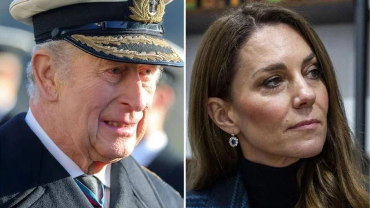 Kate Middleton con re Carlo III