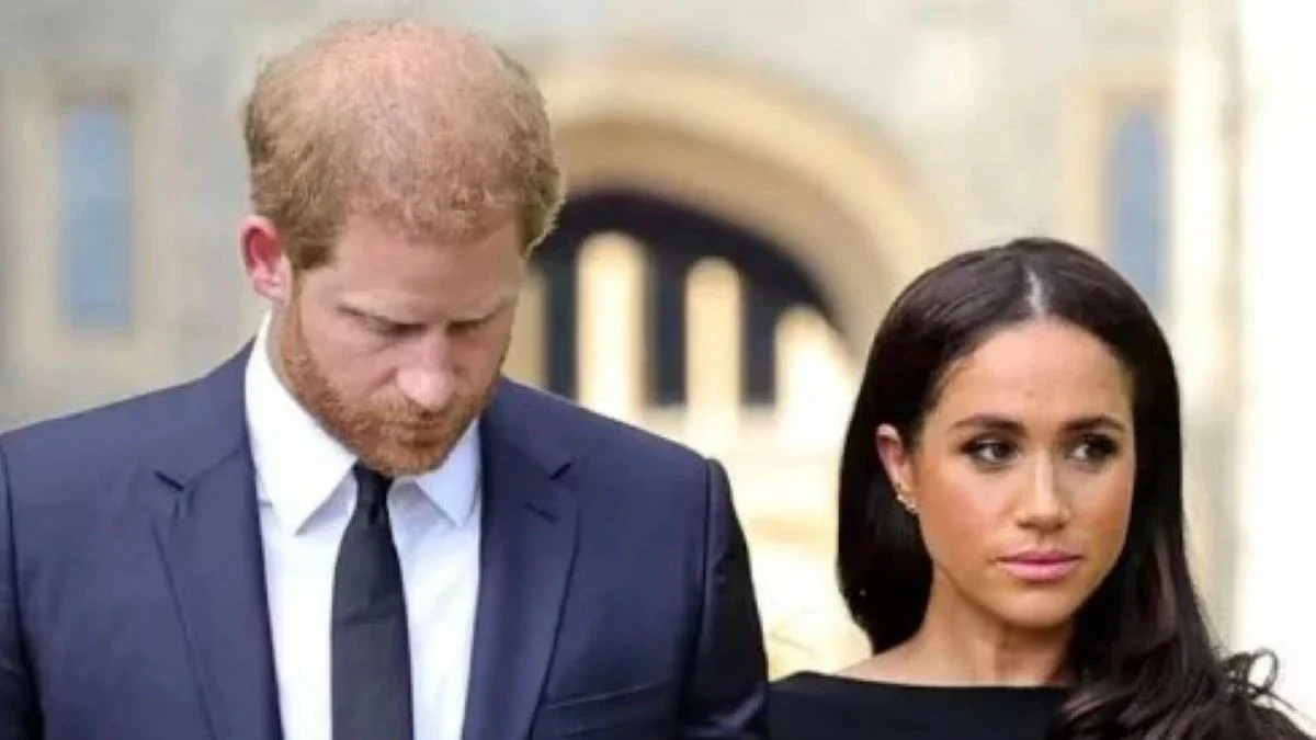 Meghan Markle e il principe Harry insieme durante un evento pubblico