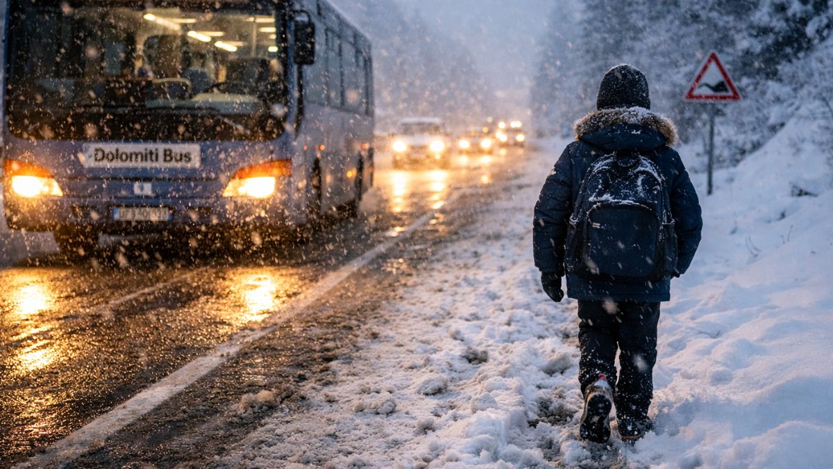 Riccardo fatto scendere dal bus sotto la neve, il racconto shock: “Non sentivo le gambe”