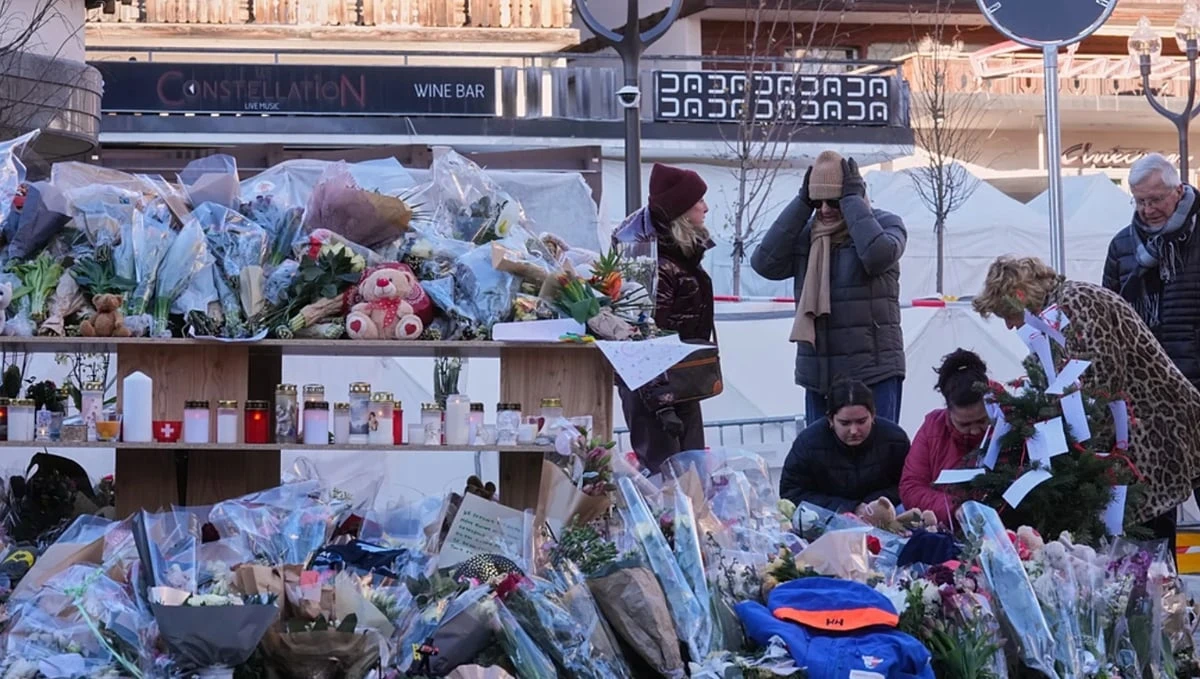 Immagine collegata alla tragedia di Crans-Montana