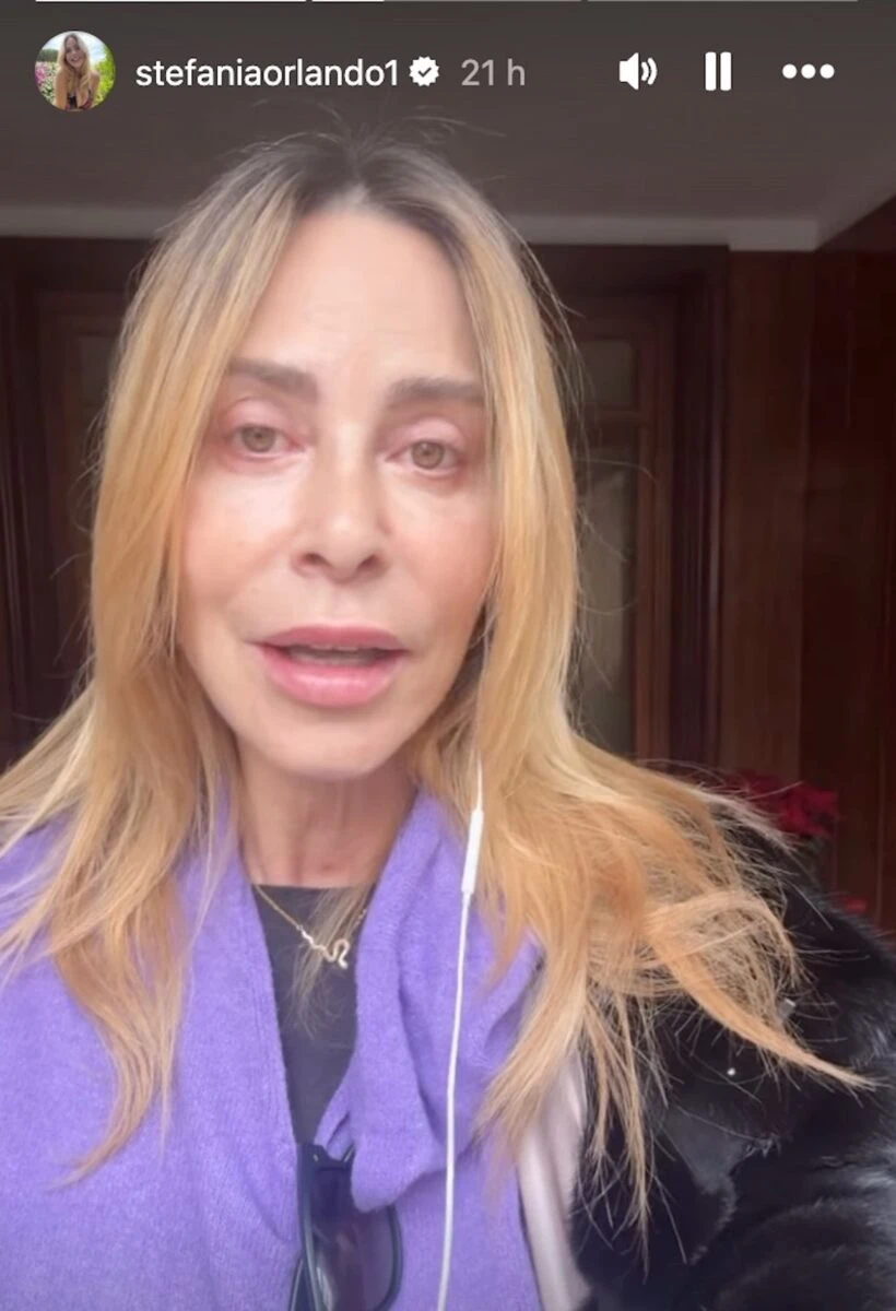 Stefania Orlando in un'immagine recente condivisa con i follower