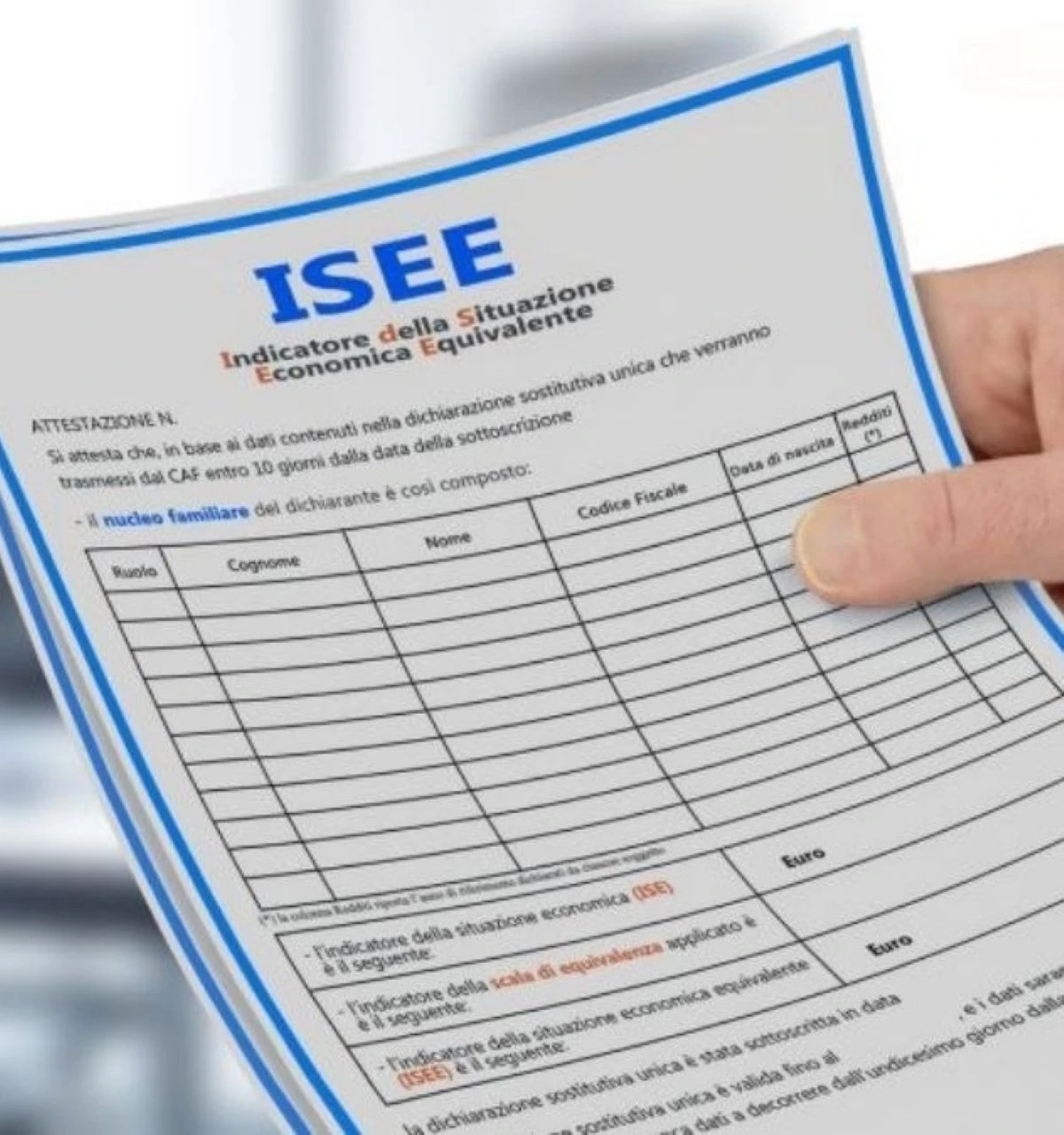 assegno unico nuovo isee
