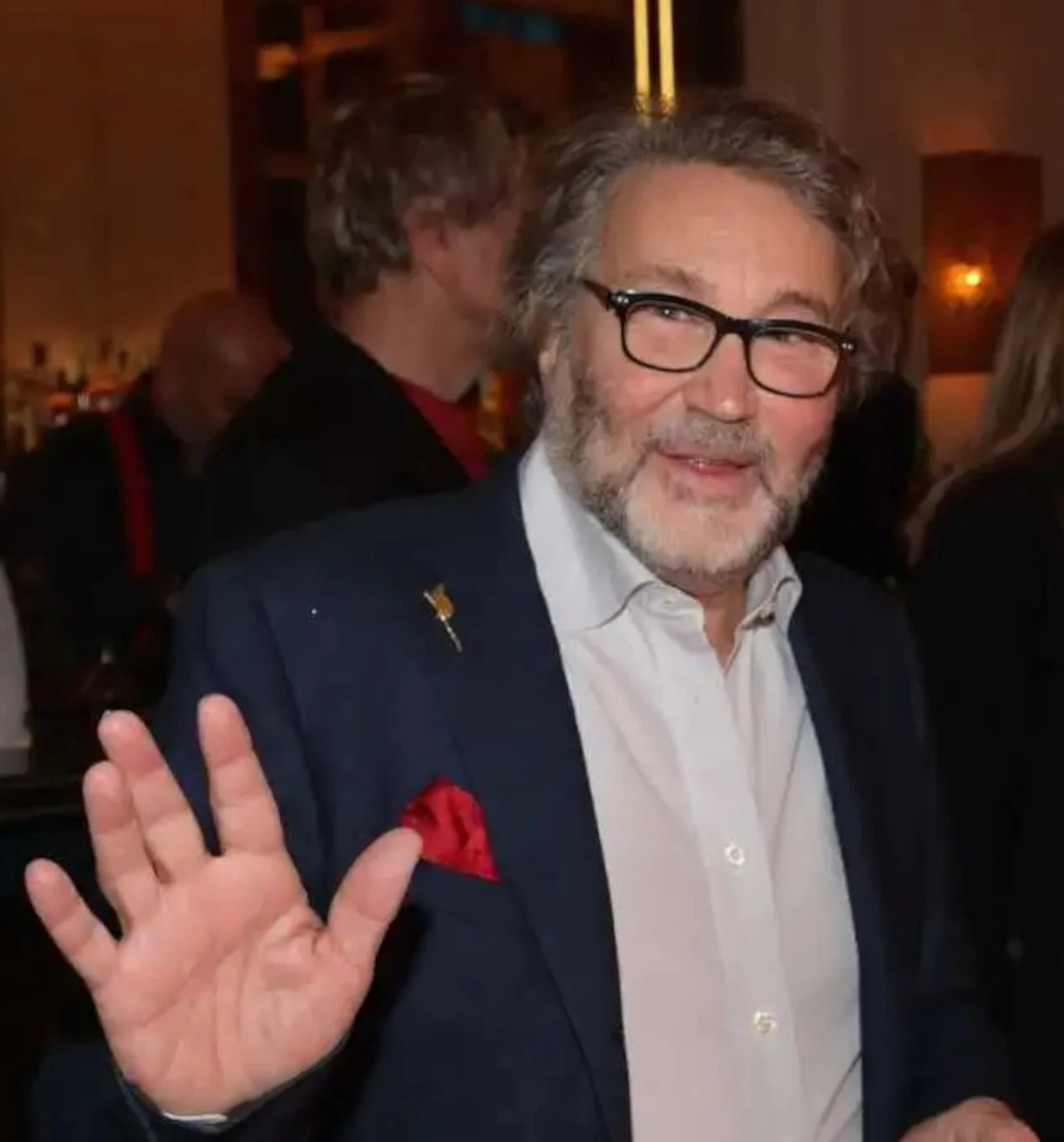 Filippo Ascione sul set durante la sua attività nel mondo del cinema