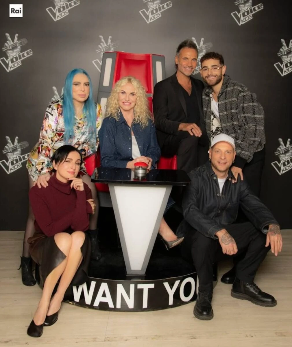 Scatto di Antonella Clerici durante la stagione televisiva Rai