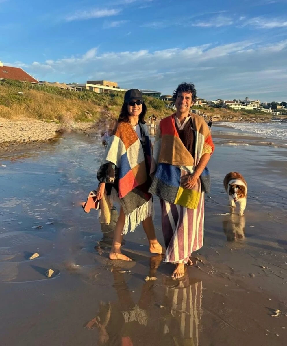 Caterina Balivo sorridente in Argentina dopo il malore