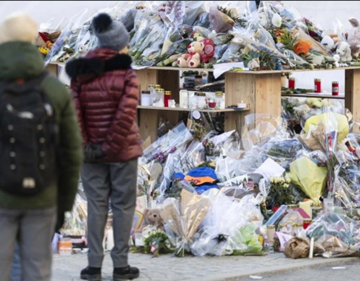 Immagine del luogo legato alla tragedia di Crans-Montana