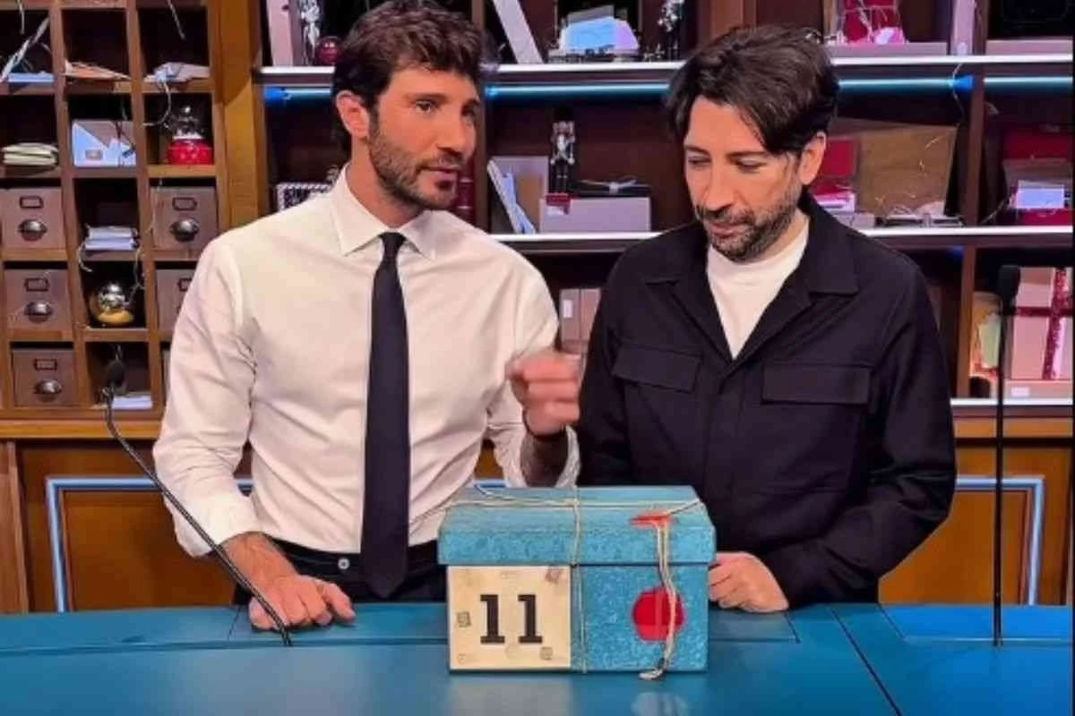 Martina Miliddi sul palco di Affari tuoi