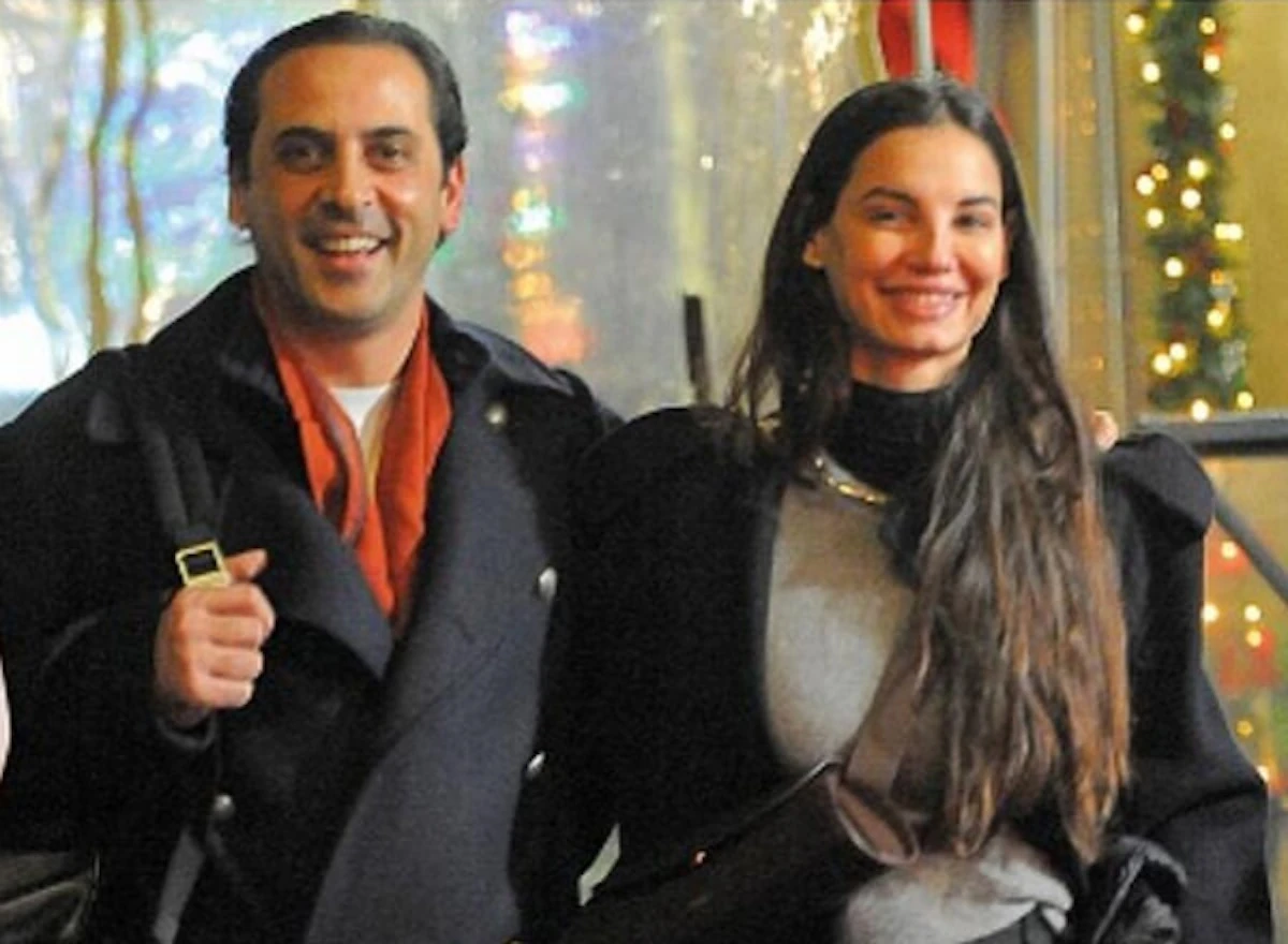 Scatto di Francesca Chillemi e del compagno pubblicato dal settimanale Oggi