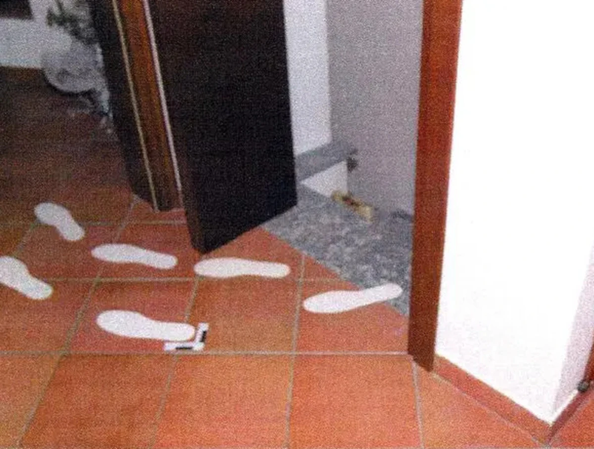 Veduta della villetta di Garlasco al centro del caso giudiziario