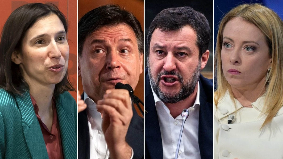 Sondaggi politici: immagine illustrativa sulle intenzioni di voto