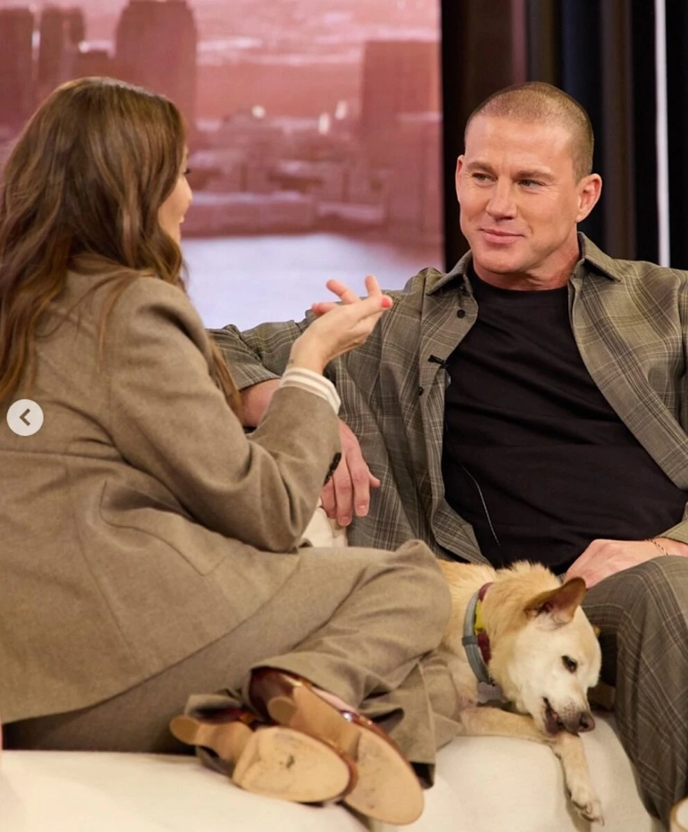 Channing Tatum in un'immagine legata al percorso di guarigione dopo l'intervento
