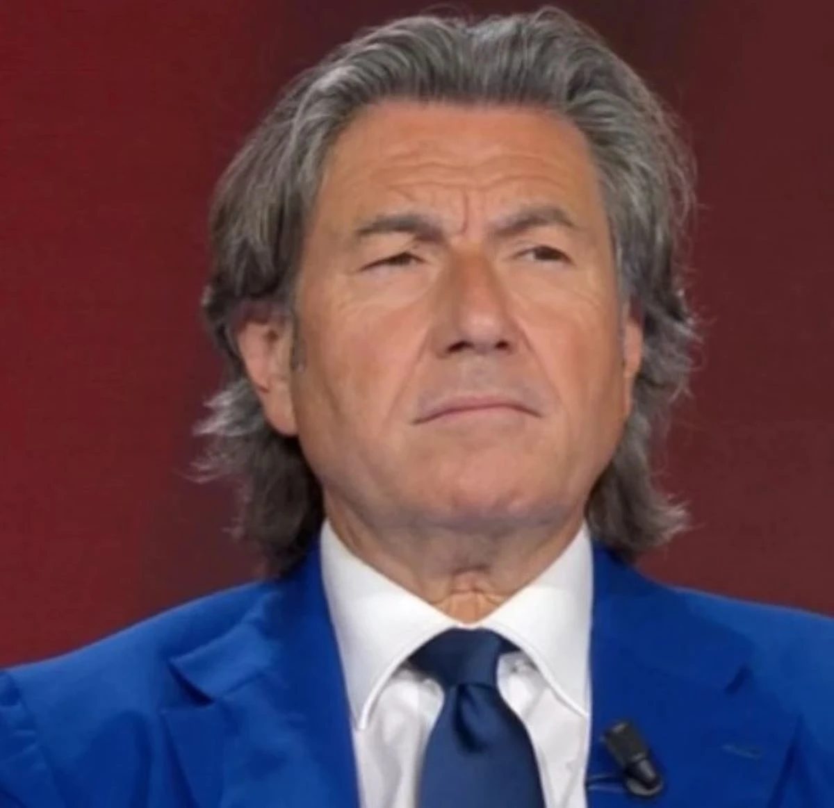L'avvocato Antonio De Rensis durante un intervento televisivo