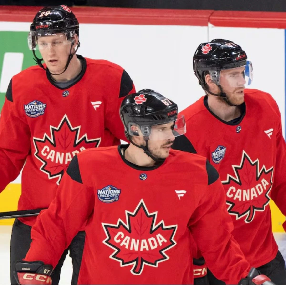 Canada hockey: allenamenti e atmosfera olimpica