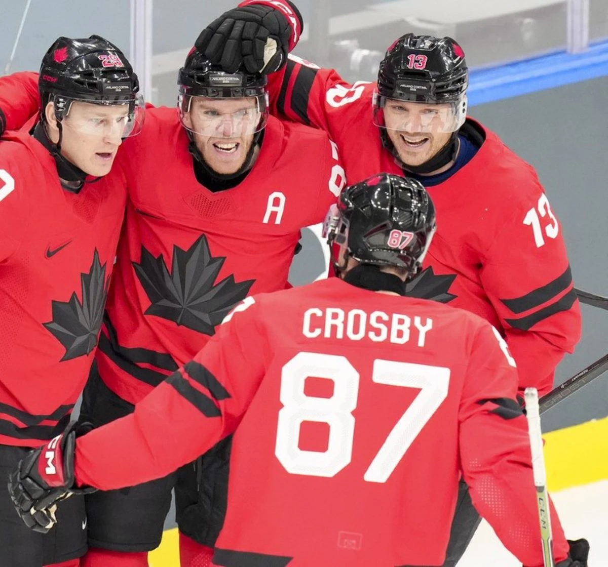 La nazionale canadese di hockey ai Giochi