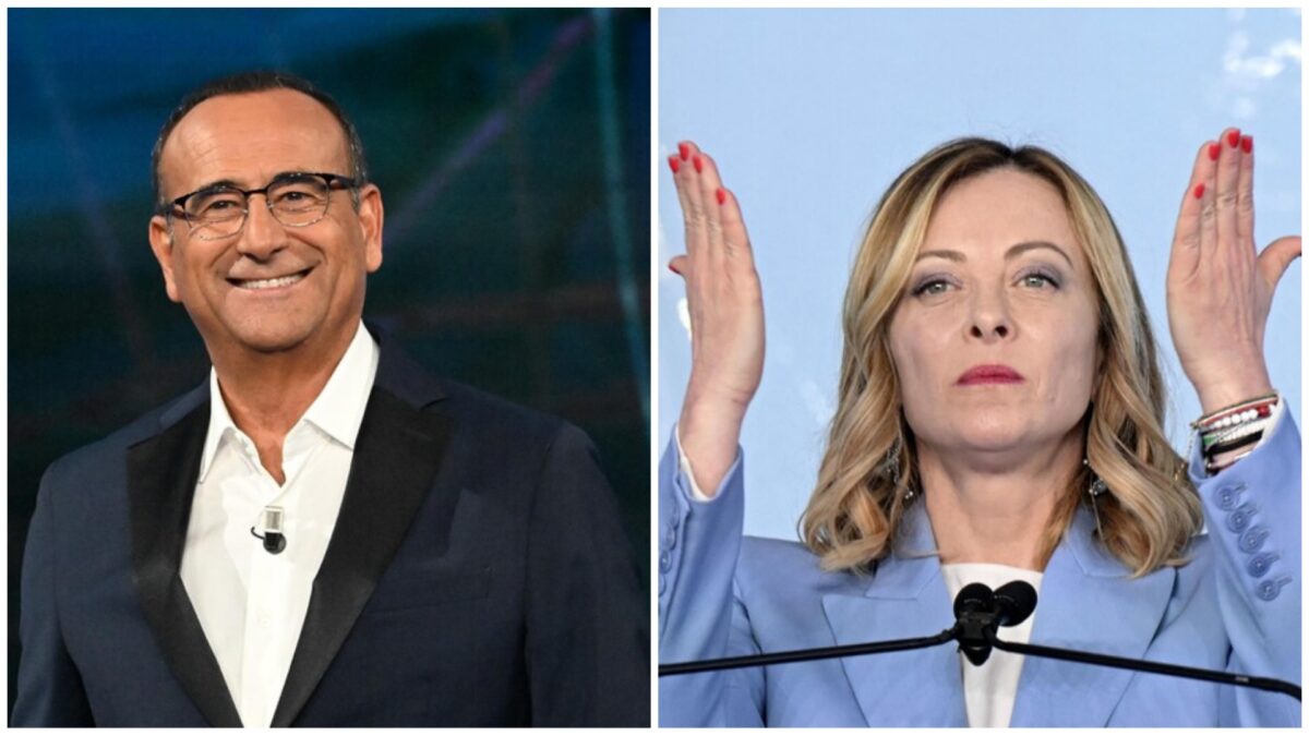 Meloni a Sanremo, la notizia è clamorosa
