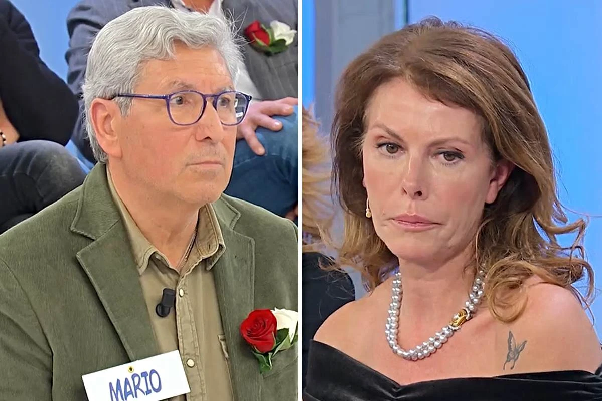 Cinzia Paolini e Mario Lenti al centro della discussione a Uomini e Donne
