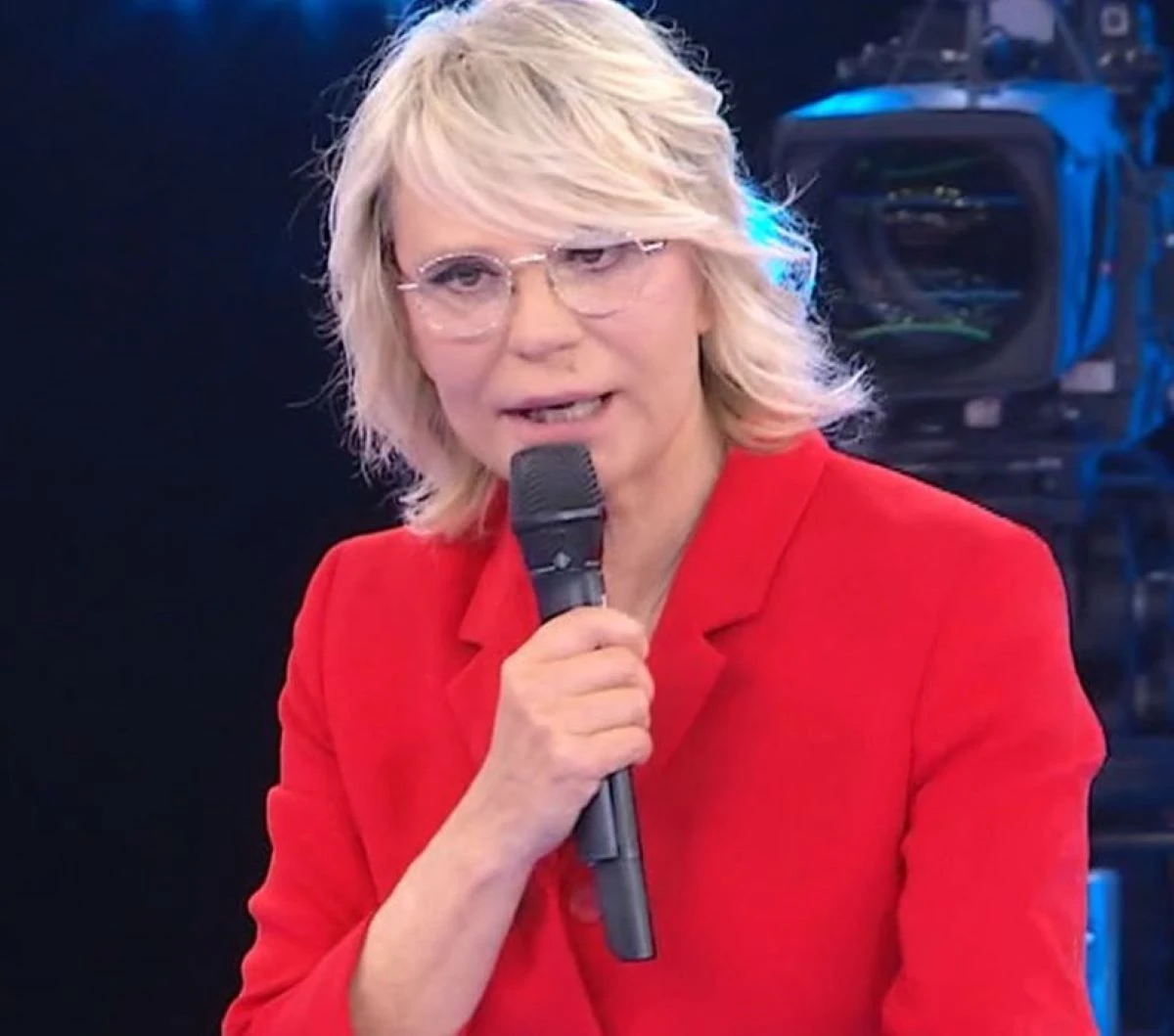 Maria De Filippi ad Amici 25 in studio