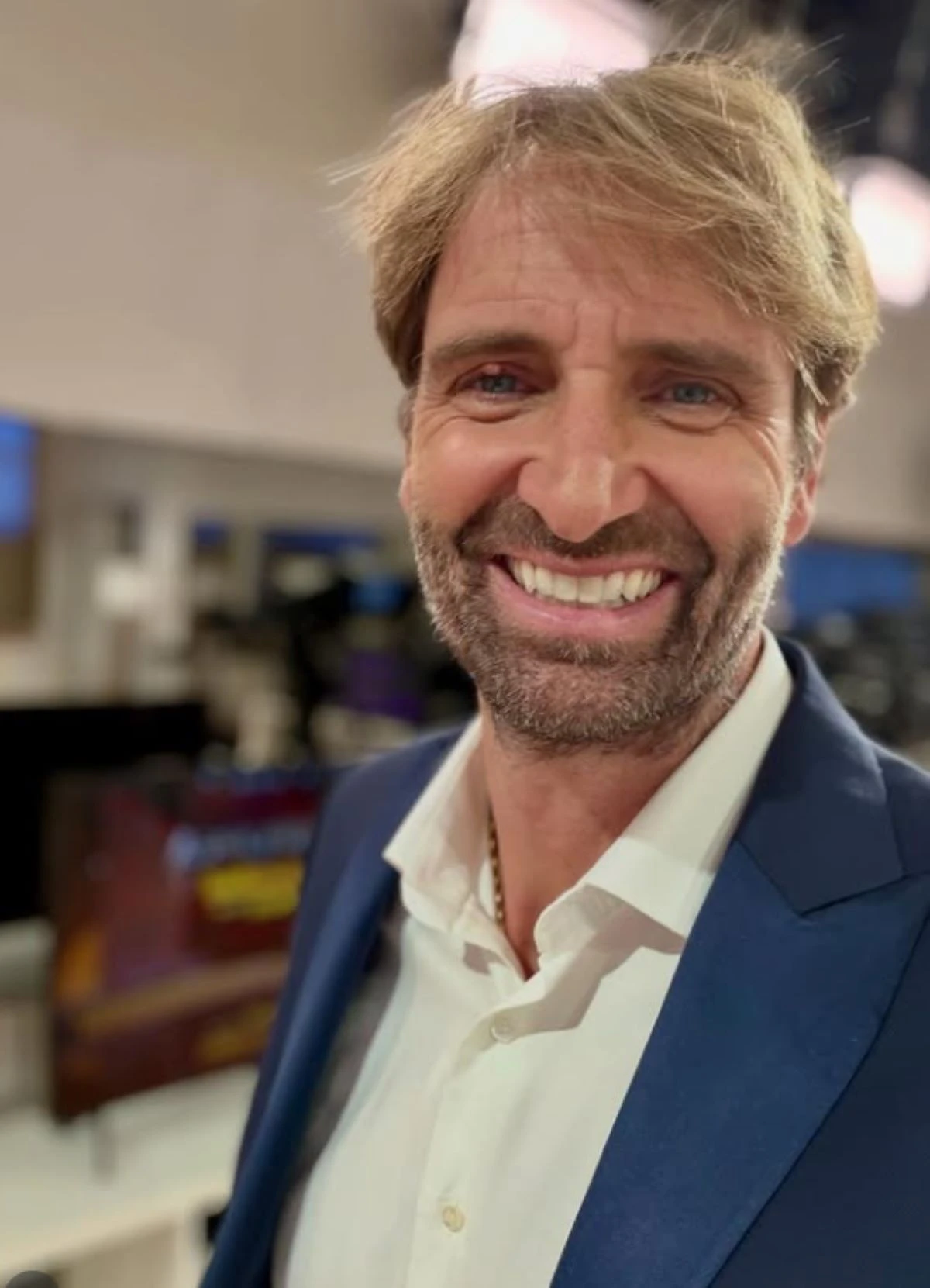 Massimiliano Rosolino e Natalia Titova insieme in uno scatto recente