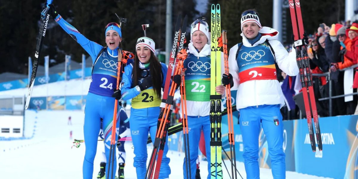 olimpiadi milano cortina biathlon da urlo italia d8217argento nella staffetta mista da Thesocialpost.it olimpiadi milano cortina biathlon da urlo italia d8217argento nella staffetta mista