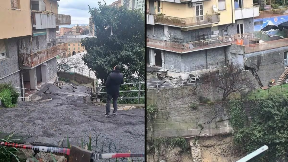 “Frana tutto”. Terrore in Italia, famiglie intere in fuga dalle proprie case