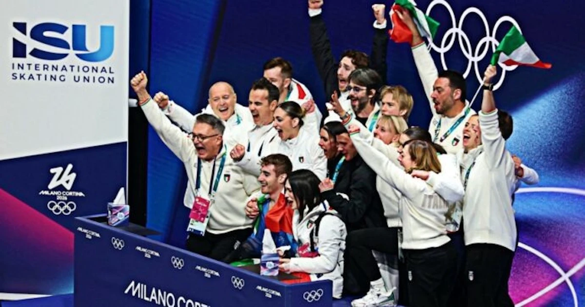 Pattinaggio di figura, Italia bronzo nel team event a Milano